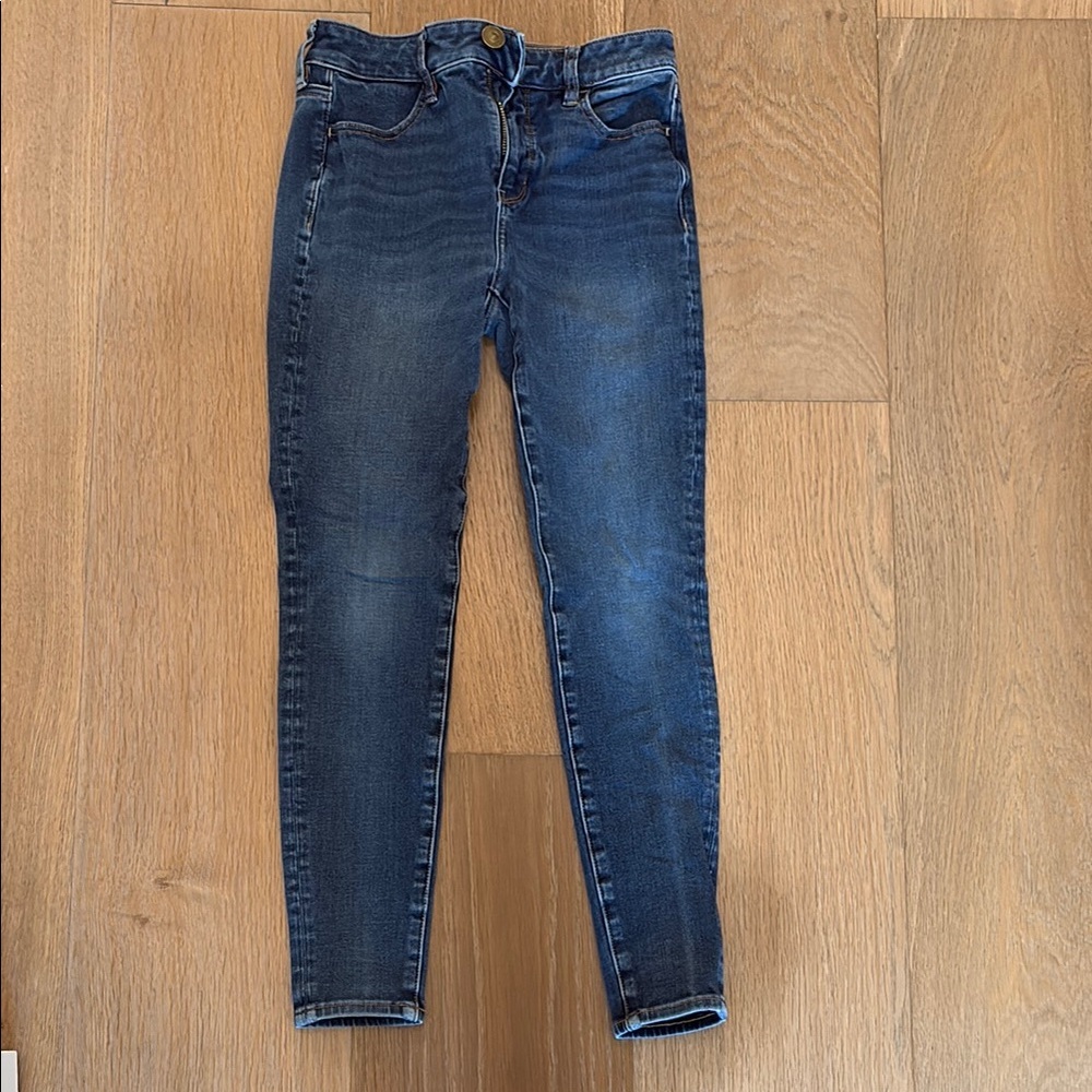 American Eagle Women's Blue Jeans